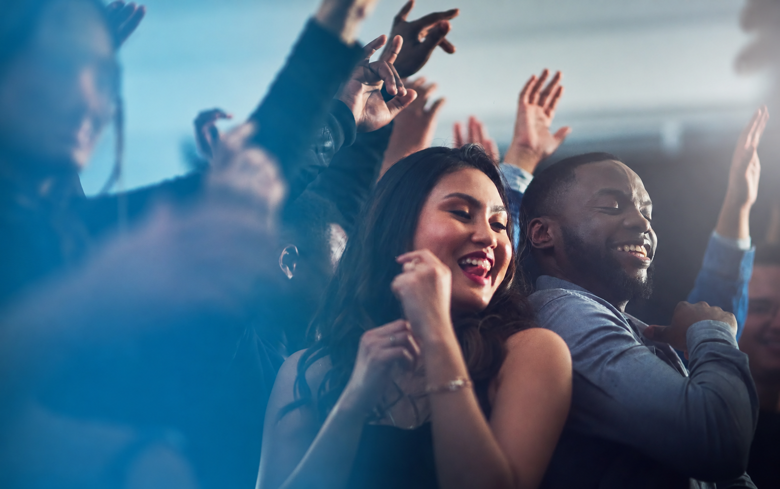 Guests enjoying an event